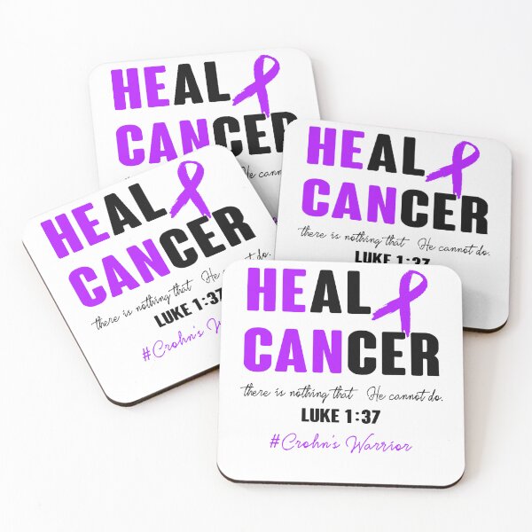 Item preview, Crohn's Awareness - Heal Cancer - Support Crohn's Warrior Gifts designed and sold by ElizabethS809.