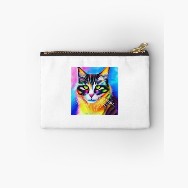 Artikelvorschau, Mehrfarbige Katze entworfen und verkauft von CoolDesign2000.