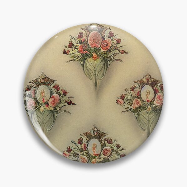 Item preview, Victorian art vintage pattern floral designed and sold by theplanetlove.