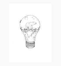 global warming Photographic Print