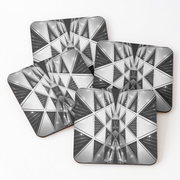Item preview, Black and White Industrial with Triangles designed and sold by Collosus-UK.