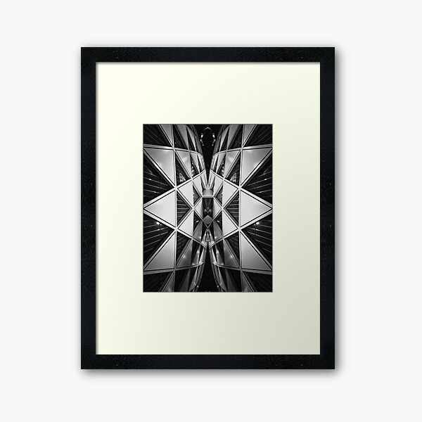Item preview, Black and White Industrial with Triangles designed and sold by Collosus-UK.
