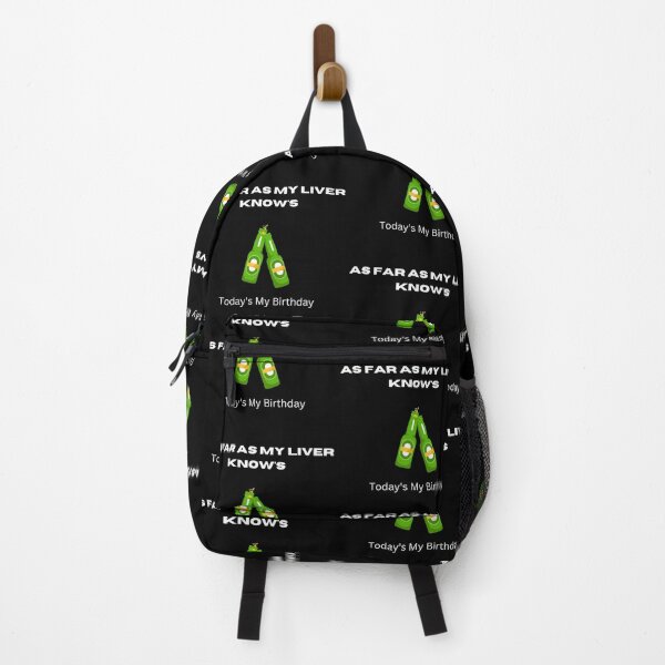 Item preview, As Far As My Liver Knows - Funny Drinking Meme Design designed and sold by TheHappyK.