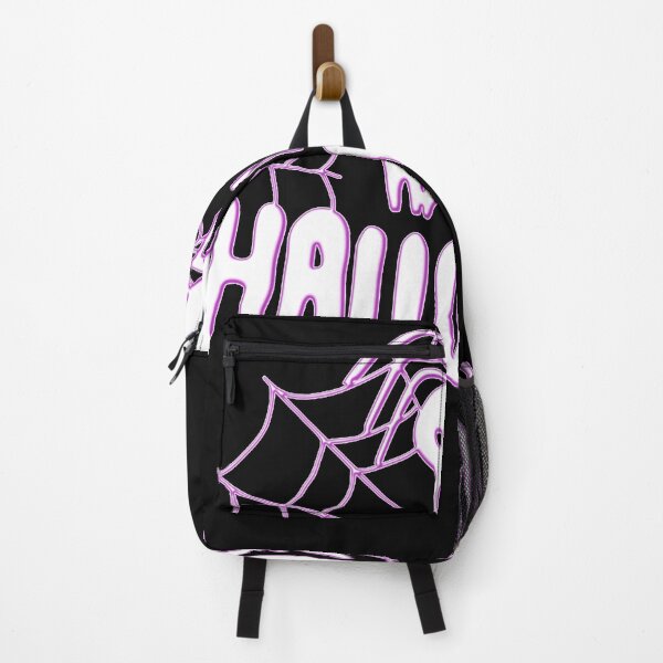 Item preview, Funky Happy Halloween Spooky spider and web - pink outline designed and sold by juansantana.