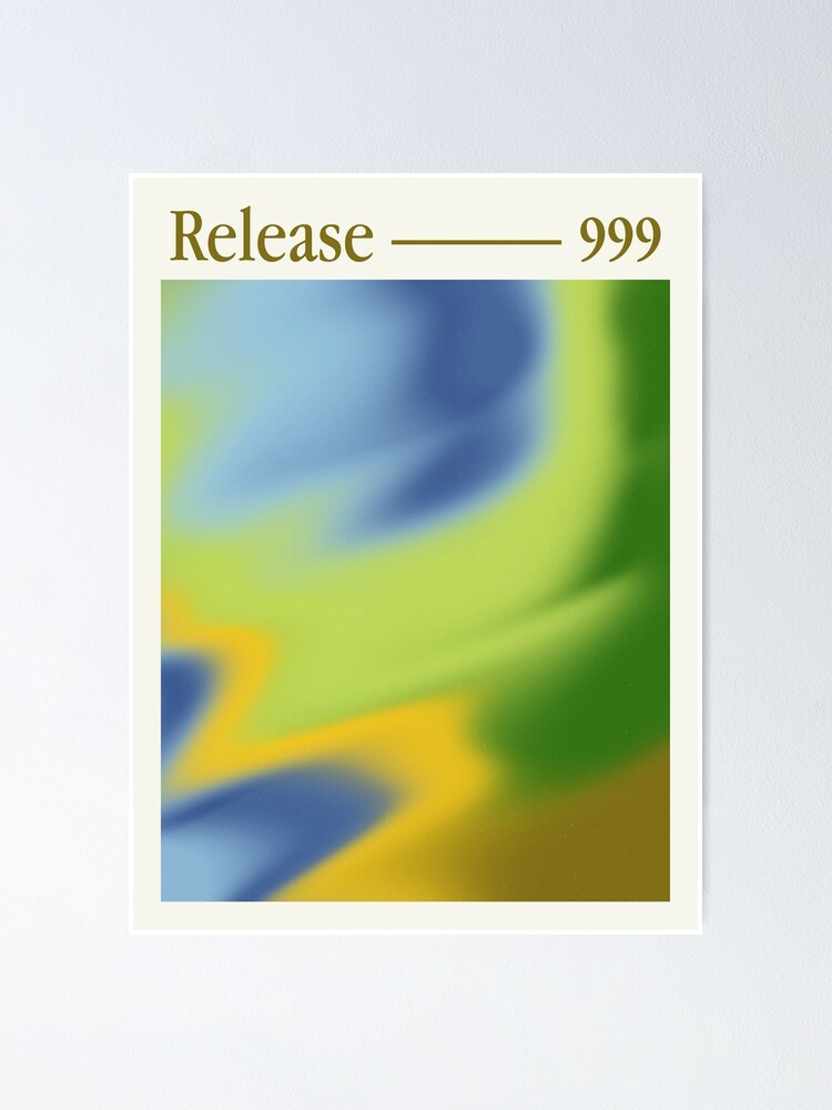 Póster «Números de ángel \ Lanzamiento 999 \ Color Aura» de tartagain ...