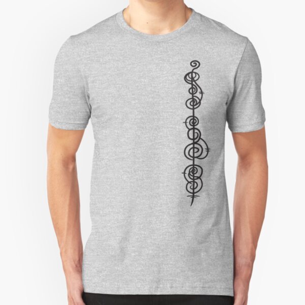 Rata Tafar Tapan - Calligraphic Slim Fit T-Shirt
