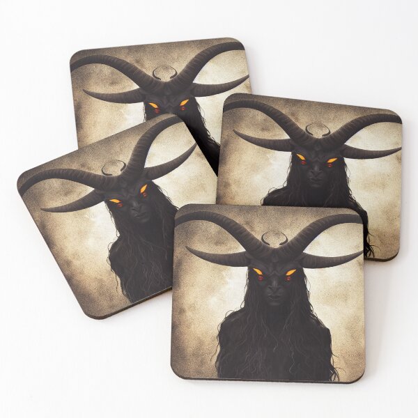 Item preview, Shaggy Baphomet designed and sold by OccultDreams.