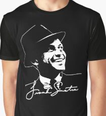 Frank Sinatra - Portrait and signature Graphic T-Shirt
