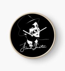 Frank Sinatra - Portrait and signature Clock