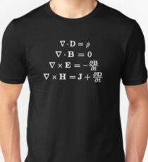 t shirt equation maxwell