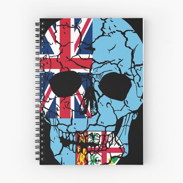 Item preview, Skull Flag of Fiji,halloween designed and sold by EpicMaps.
