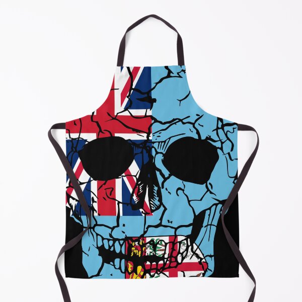 Item preview, Skull Flag of Fiji,halloween designed and sold by EpicMaps.