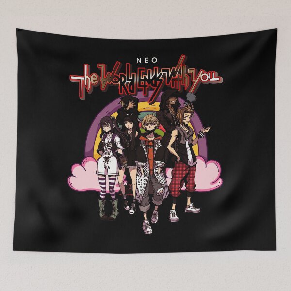 Item preview, Funny Men Manga NEO THE WORLD ENDS WITH YOU Neo Characters designed and sold by Rowewayneeicher.
