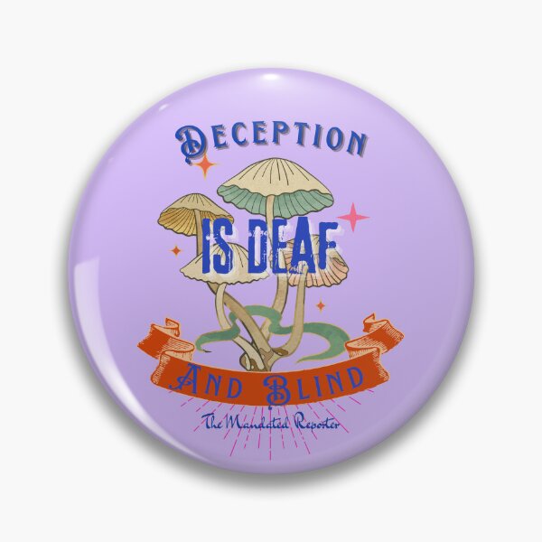 Item preview, Deception is Blind and Deaf (Trippy)- Lavender designed and sold by TheReporter1.