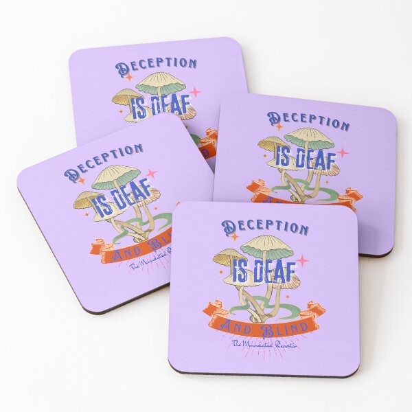 Item preview, Deception is Blind and Deaf (Trippy)- Lavender designed and sold by TheReporter1.