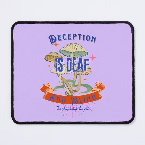 Item preview, Deception is Blind and Deaf (Trippy)- Lavender designed and sold by TheReporter1.