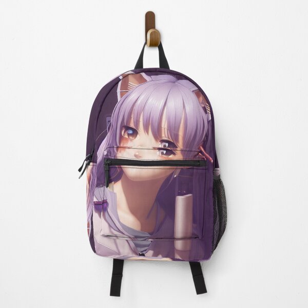 Item preview, Anime style portrait Schoolgirl with cat ears designed and sold by Artaverse.