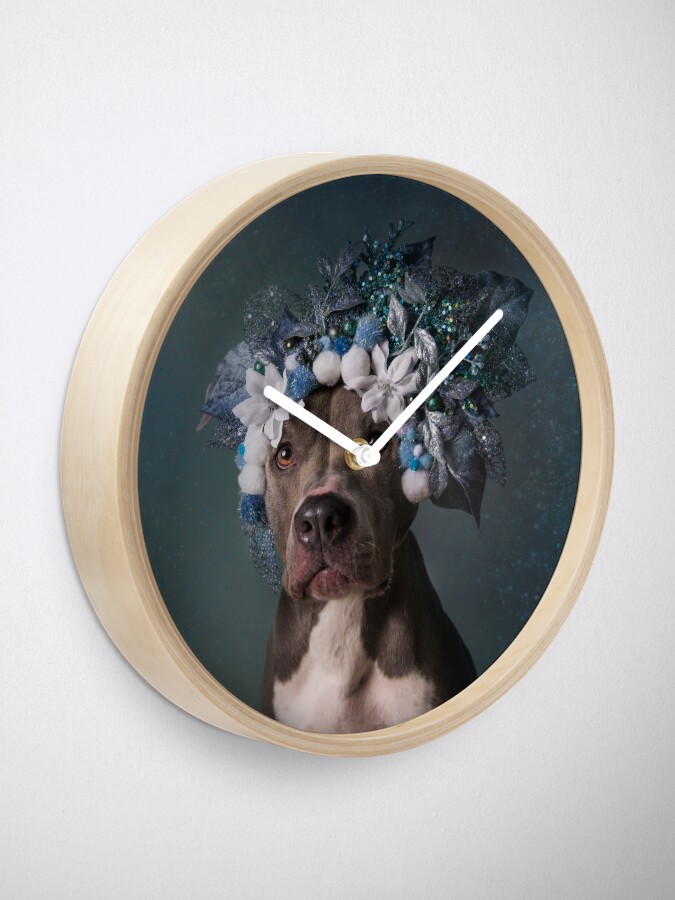 Alternate view of Flower Power, Patsy Clock
