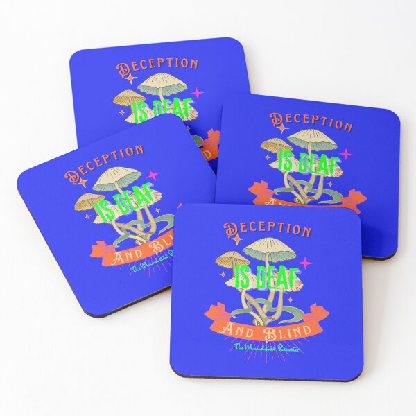 Item preview, Deception is Blind and Deaf (Trippy)- Really Blue designed and sold by TheReporter1.