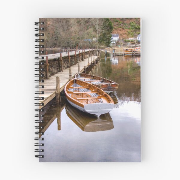 Item preview, Wooden Boats at Balmaha, Scotland designed and sold by ChristineJayne.