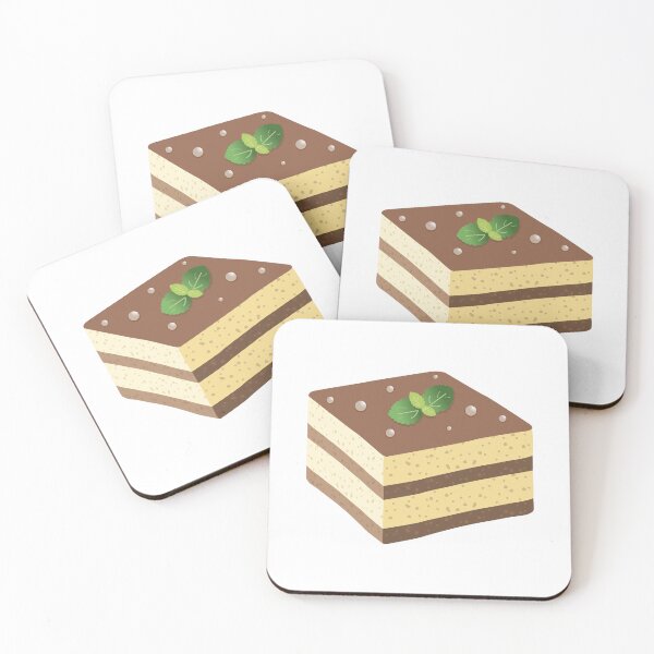 Item preview, Square Coffee Cake designed and sold by Julia2Julia.