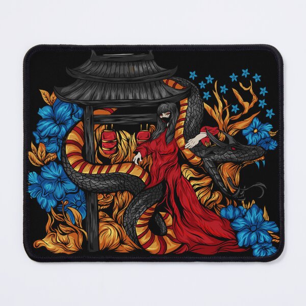 Item preview, Black Snake with girls  designed and sold by rrdesign studio.