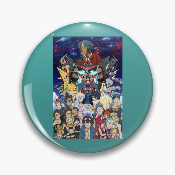 Item preview, Gurren Lagann Anime designed and sold by YounessUSAE.