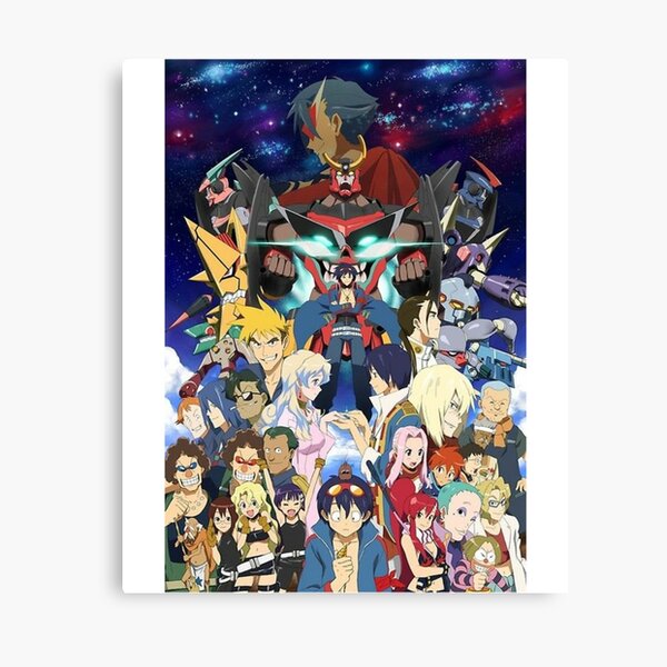 Gurren Lagann Posters Online - Shop Unique Metal Prints, Pictures,  Paintings