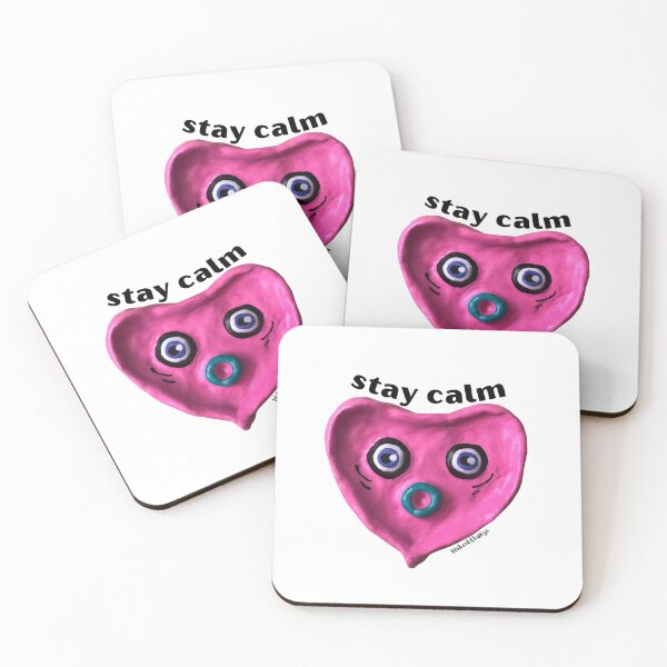 Item preview, Stay calm heart dude | lilsboobthangs designed and sold by lilsboobthangs.