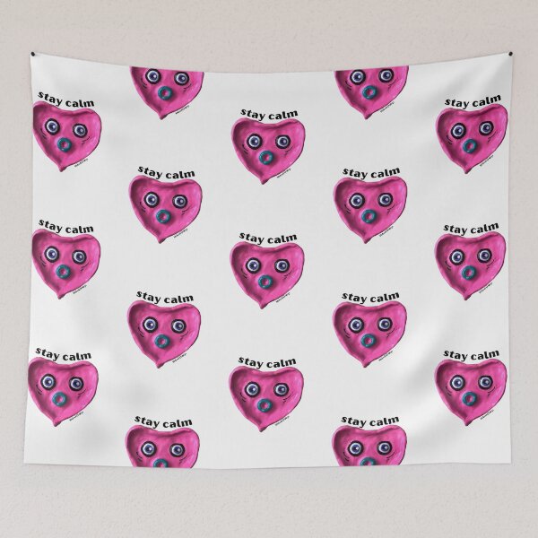 Item preview, Stay calm heart dude | lilsboobthangs designed and sold by lilsboobthangs.
