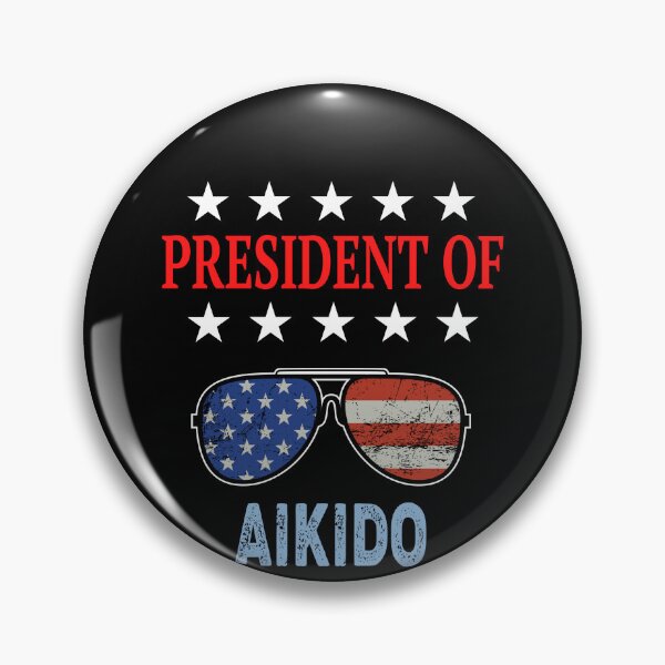 Item preview, President of Aikido Funny Design for an aikidoka and Aikido lovers! designed and sold by TheKarateStore.