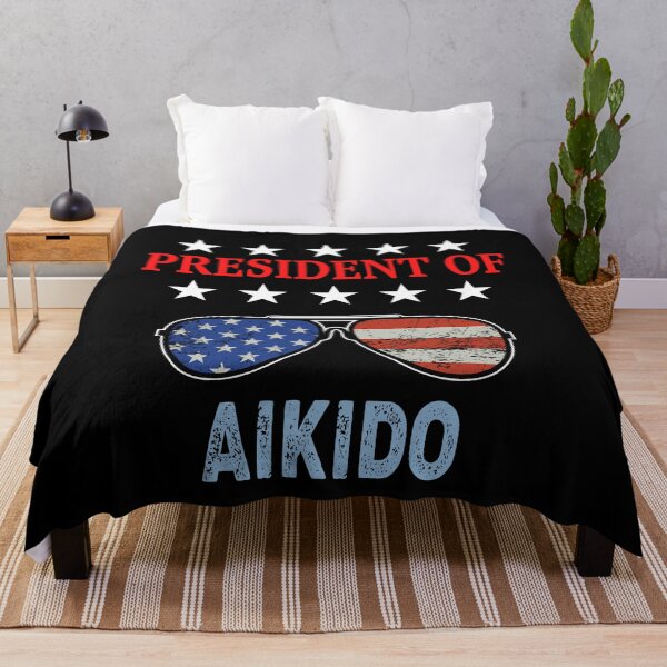 Item preview, President of Aikido Funny Design for an aikidoka and Aikido lovers! designed and sold by TheKarateStore.