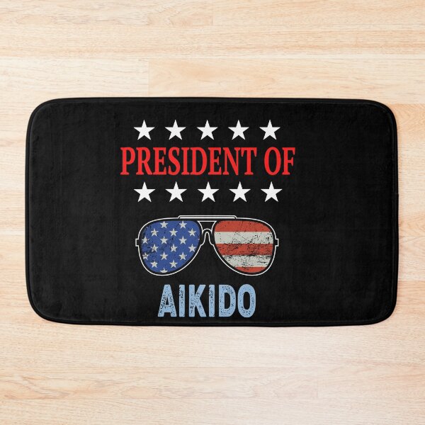 Item preview, President of Aikido Funny Design for an aikidoka and Aikido lovers! designed and sold by TheKarateStore.
