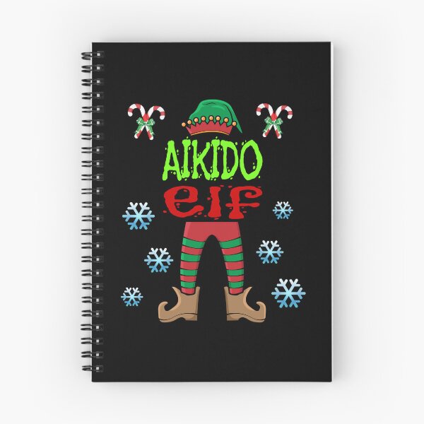Item preview, Aikido Elf Funny Christmas Costume Design for an aikidoka and Aikido lovers! designed and sold by TheKarateStore.