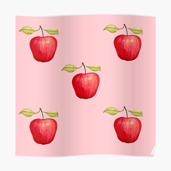 Autumn Apples Poster