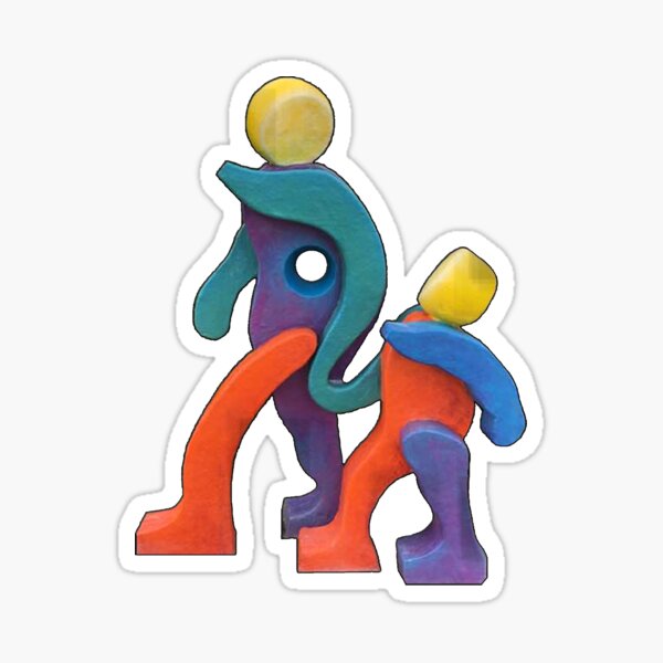 Joyful Spirit - Transparent Border Sticker