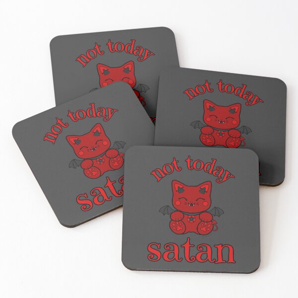 Item preview, Not Today Satan! designed and sold by Art by Veya.
