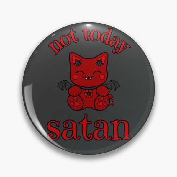 Item preview, Not Today Satan! designed and sold by Art by Veya.