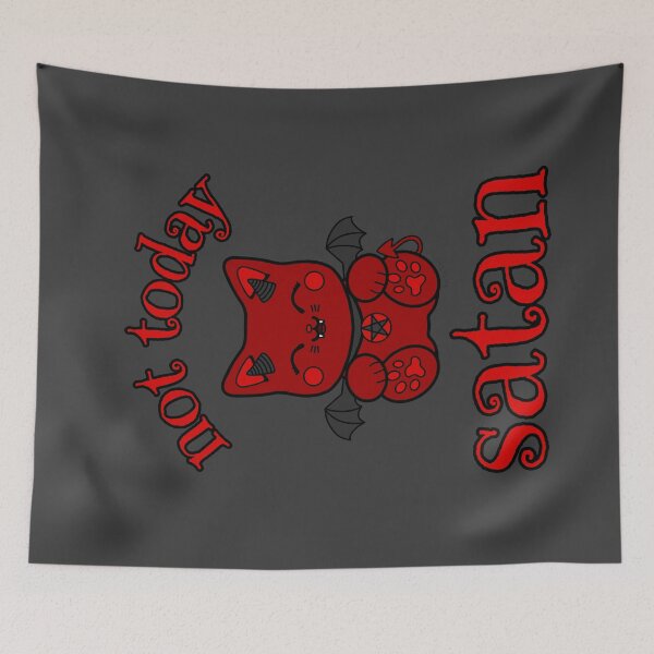 Item preview, Not Today Satan! designed and sold by Art by Veya.