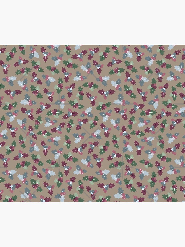 Holly Christmas Pattern by PrintablesP