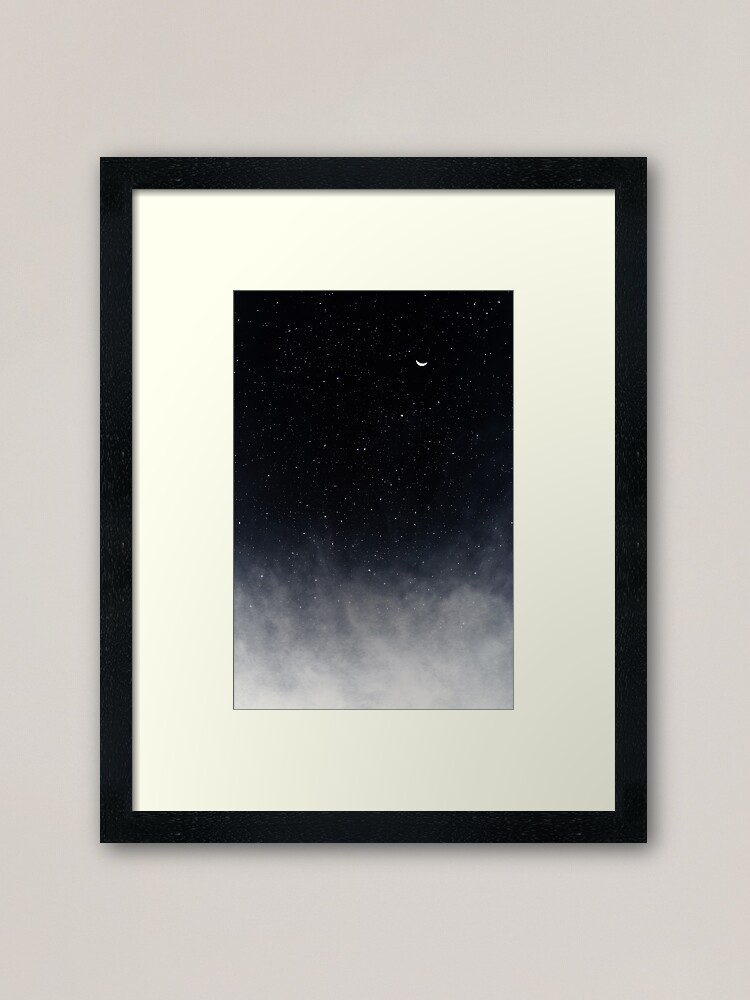 Alternate view of After we die Framed Art Print