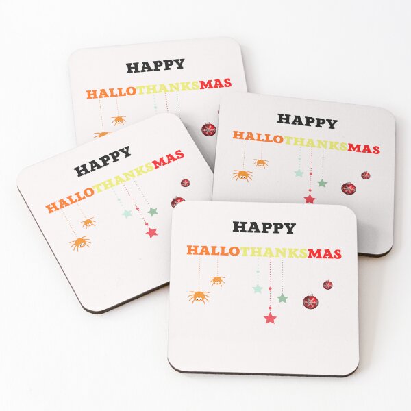 Item preview, Happy hallothanksmas gnomes designed and sold by ColourTrials.