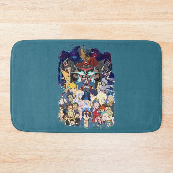 Item preview, Gurren Lagann Characters Gurren Lagann Tengen Toppa Anime Grunge Border  Design    Gift designed and sold by YounessUSAE.