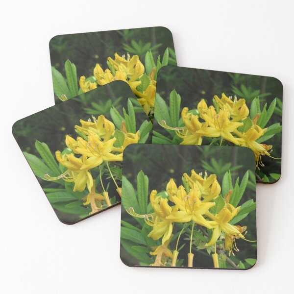 Item preview, Yellow azalea flowers designed and sold by greentiger1.