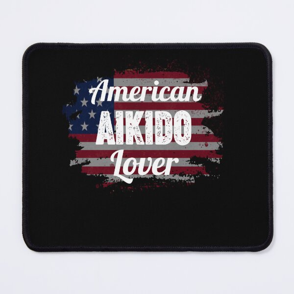Item preview, American Aikido Lover Funny Design for an aikidoka and Aikido lovers! designed and sold by TheKarateStore.