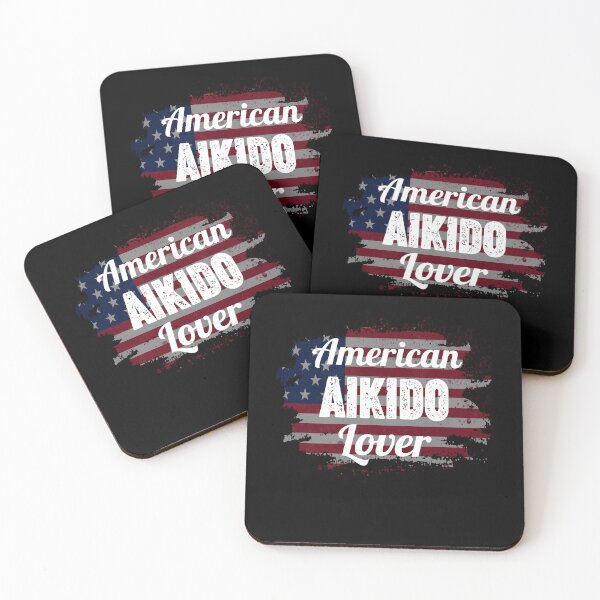 Item preview, American Aikido Lover Funny Design for an aikidoka and Aikido lovers! designed and sold by TheKarateStore.