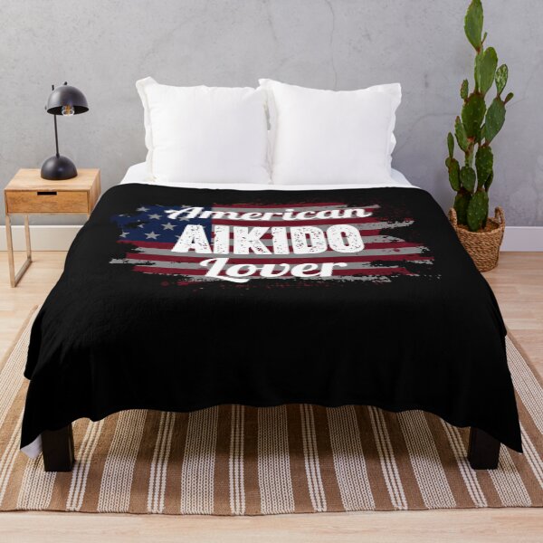 Artikelvorschau, Amerikanischer Aikido-Liebhaber-lustiger Entwurf für ein Aikidoka und Aikido-Liebhaber! entworfen und verkauft von TheKarateStore.