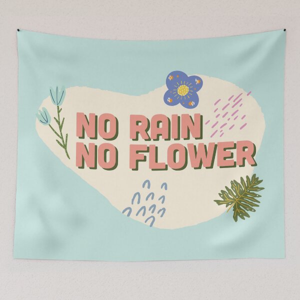 Item preview, No Rain No Flower  designed and sold by bolimj.