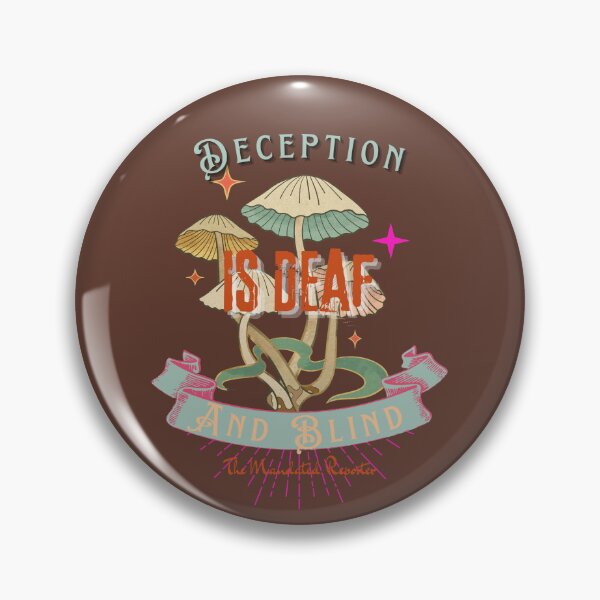 Item preview, Deception is Blind and Deaf (Trippy)- Brown designed and sold by TheReporter1.