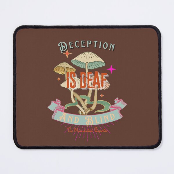 Item preview, Deception is Blind and Deaf (Trippy)- Brown designed and sold by TheReporter1.